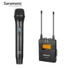 Saramonic-Microphone sans fil UwMic9 Kit4 UHF, pour caméscopes, caméra vidéo, IL, Nikon, Sony DSLRs