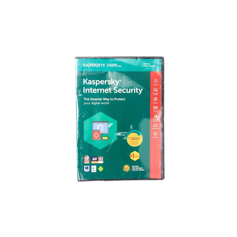 Kaspersky Anti-Virus Internet Security - 12 Mois De Licence - 3 Utilisateurs - Vert