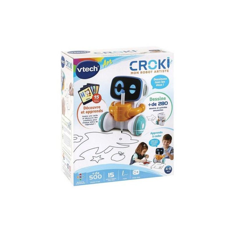 V-Tech Croki, Mon Robot Artiste - 4-8 Ans