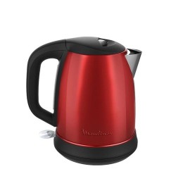 Moulinex Bouilloire Subito Select - Rouge, 1,7L, Inox - BY550510 - Rouge / Noir