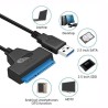 Adaptateur USB 3.0 Vers Disques Durs SSD SATA 2