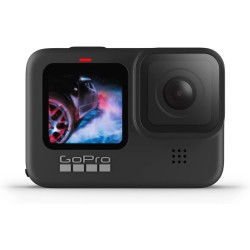 GoPro HERO9 - Caméra de sport étanche avec écran LCD avant et écran tactile arrière