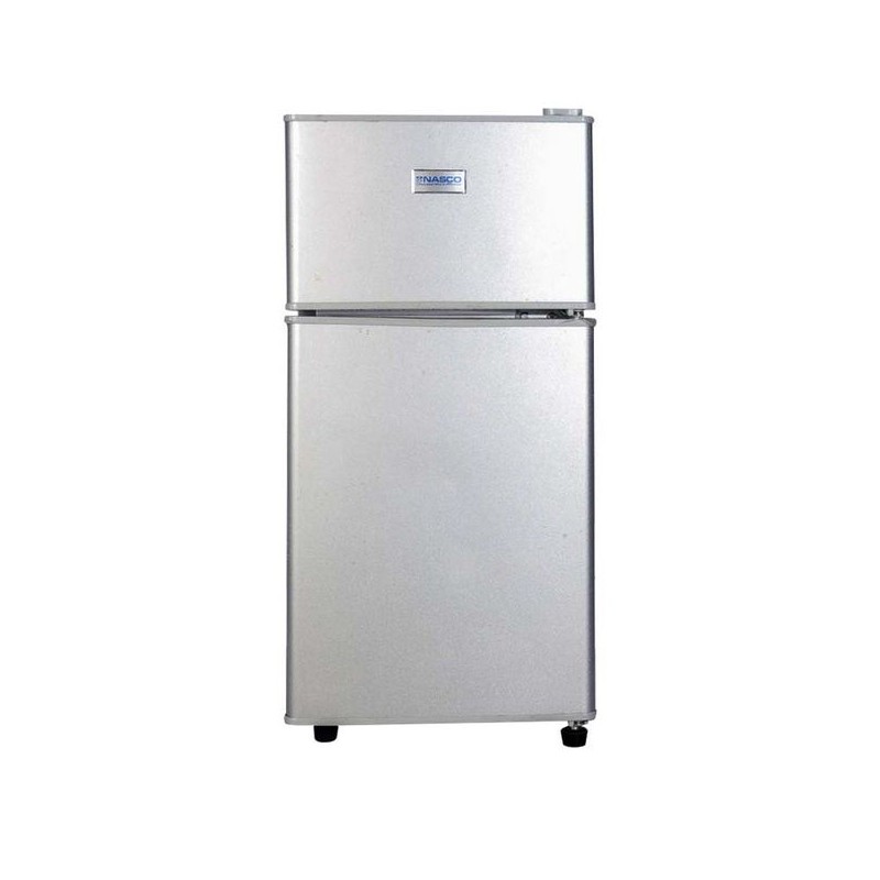 Réfrigérateur Double Portes NASF2-100FL - 58 Litres Net / R600A / Argent