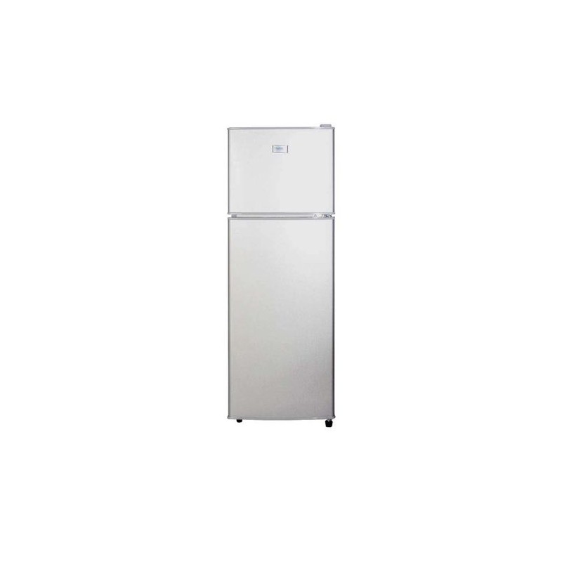 Nasco Réfrigérateur Double Portes-NASF2-238FL - 138 Litres Net / R600A / Argent