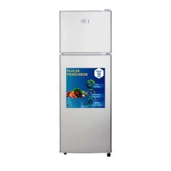 Nasco Réfrigérateur Double Portes-NASF2-238FL - 138 Litres Net / R600A / Argent