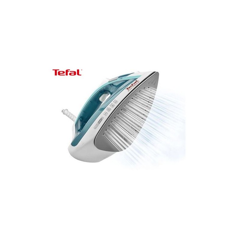 Tefal Fer à Vapeur Eco Energie - 1800W - FV1721L0 - Turquoise / Blanc