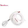 Moulinex ABM11A30 - Batteur électrique EASYMAX - 200W - 2 jeux de fouets - Rouge / Blanc