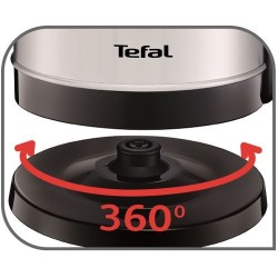 Tefal KI150D10 - Bouilloire électrique Good Value - Inox, 1,7L - 2400 W - Gris