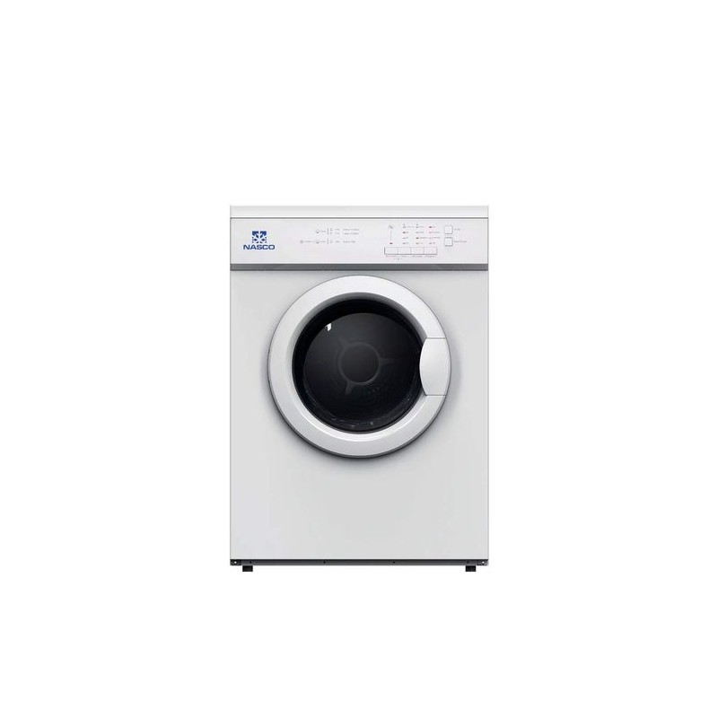 Nasco Machine A Laver 8Kg - Snasfl-8Kg-S - Front Load Automatique Silver