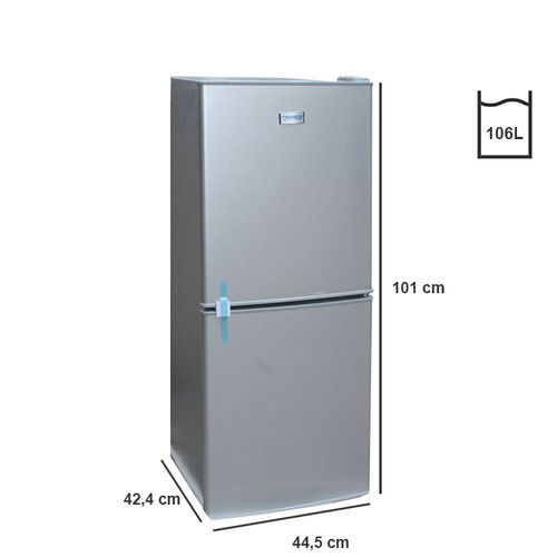 Nasco Réfrigérateur Combine-Nasd2-132fl - 106l / R600a - 2 Tiroirs