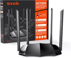 Modem-routeur WiFi V12 de Tenda, modem-routeur bi-bande AC1200