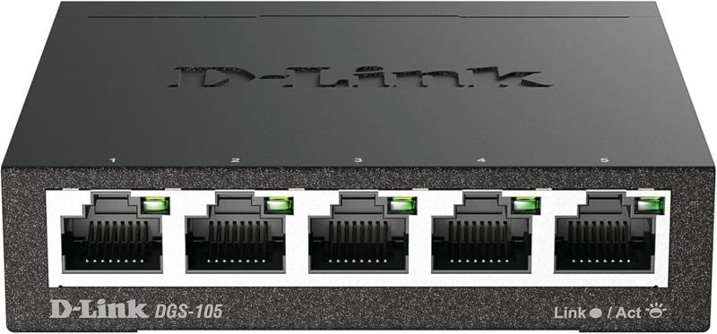 D-Link DGS-105 Switch 5 Ports Gigabit